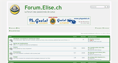 Desktop Screenshot of forum.elise.ch