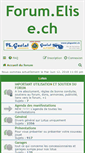 Mobile Screenshot of forum.elise.ch