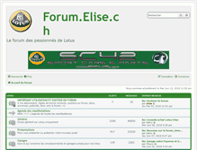 Tablet Screenshot of forum.elise.ch