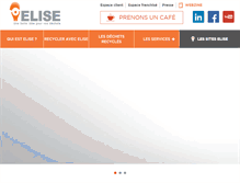 Tablet Screenshot of elise.com.fr